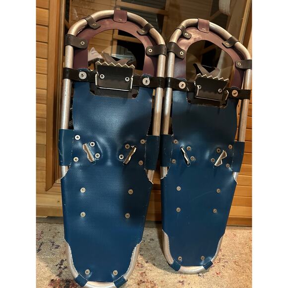 L.L. BEAN WINTER WALKER 27 SNOW SHOES BY TUBBS Snowshoes set PAIR  EUC - Picture 2 of 5